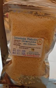 Granulés de citron