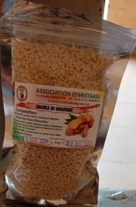 Granulés de gingembre