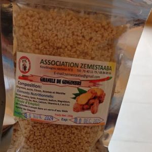 Granulés de gingembre